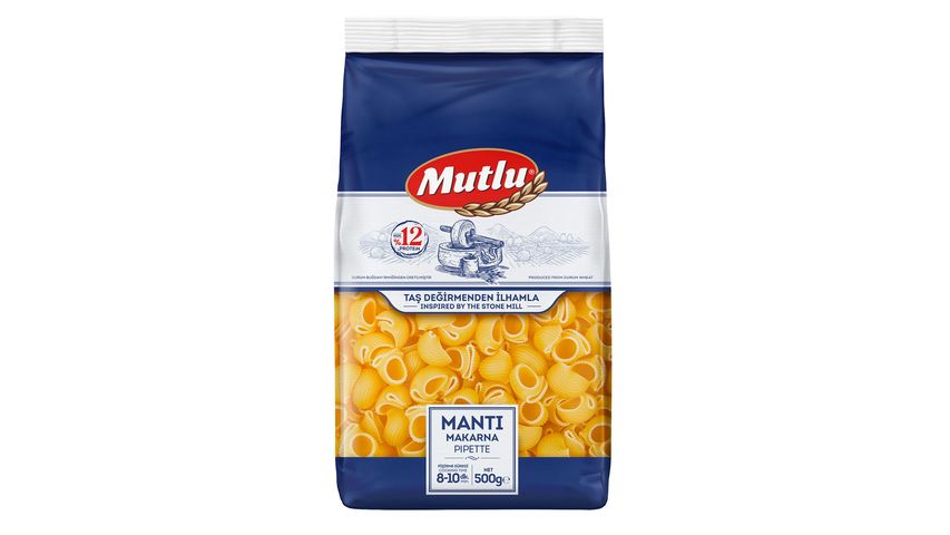 Mutlu Mantı Makarna 500 g