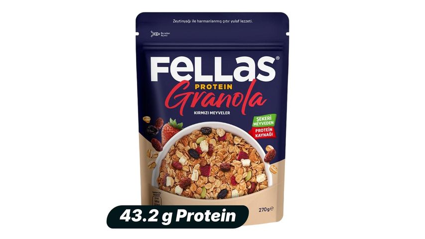 Fellas Red Fruits Protein Granola 270 g