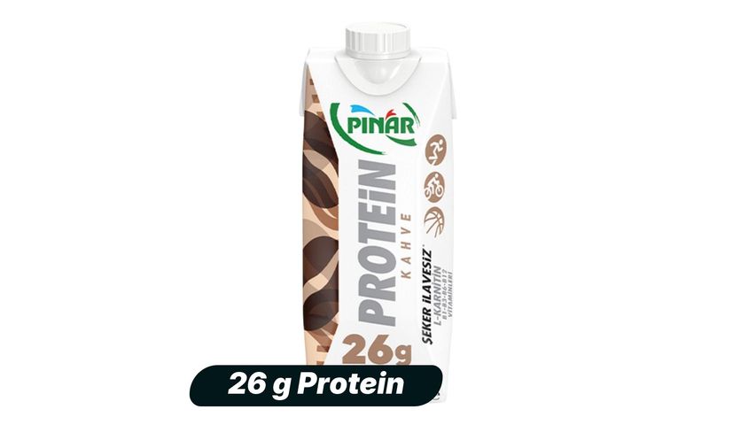 Pınar Protein Kahveli Laktozsuz Süt 500 ml