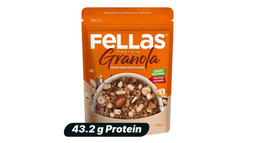 Fellas Protein Mixed Nuts & Cocoa Granola 270 g