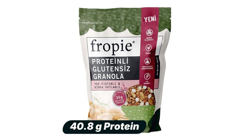 Fropie Yer Fıstıklı & Kinoa Patlaklı Proteinli Granola 240 g