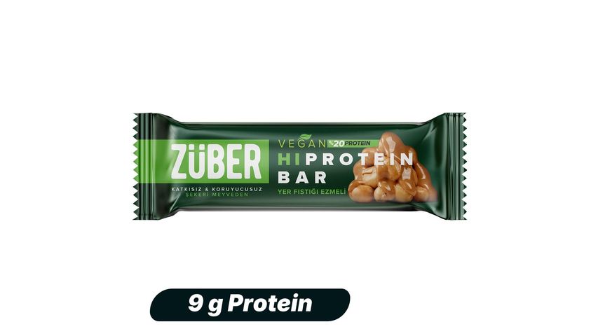 Züber Vegan Hi-Protein Bar 45 g