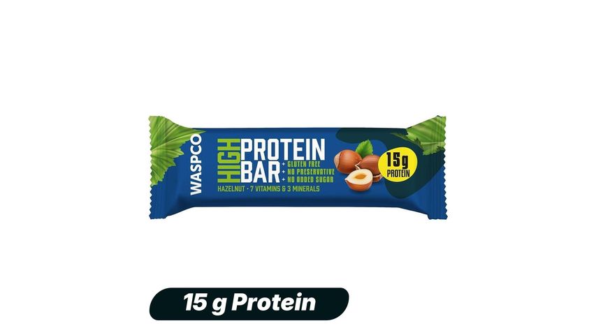 Waspco Fındıklı Protein Bar 50 g