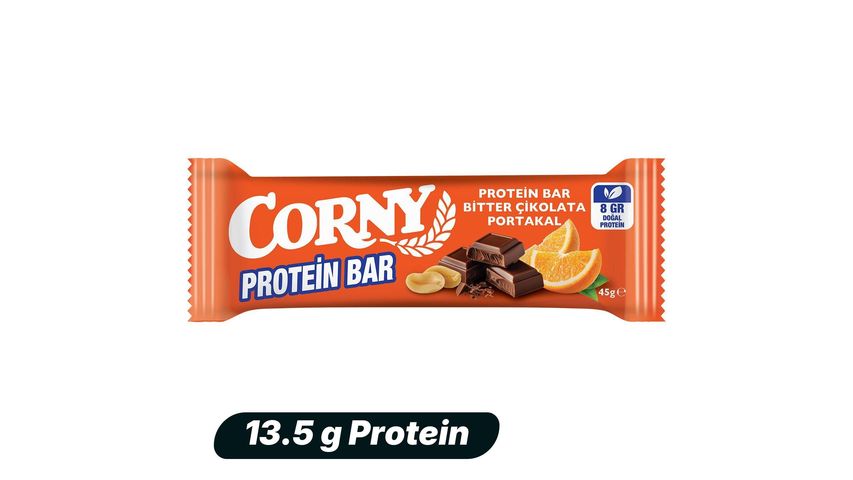 Corny Orange & Dark Chocolate Protein Bar 45 g