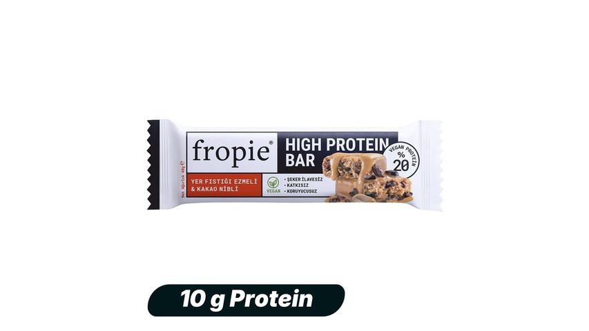 Fropie Cocoa Nib High Protein Bar 40g