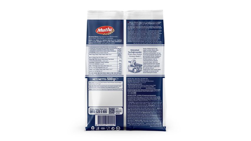 Mutlu Arpa Şehriye 500 g