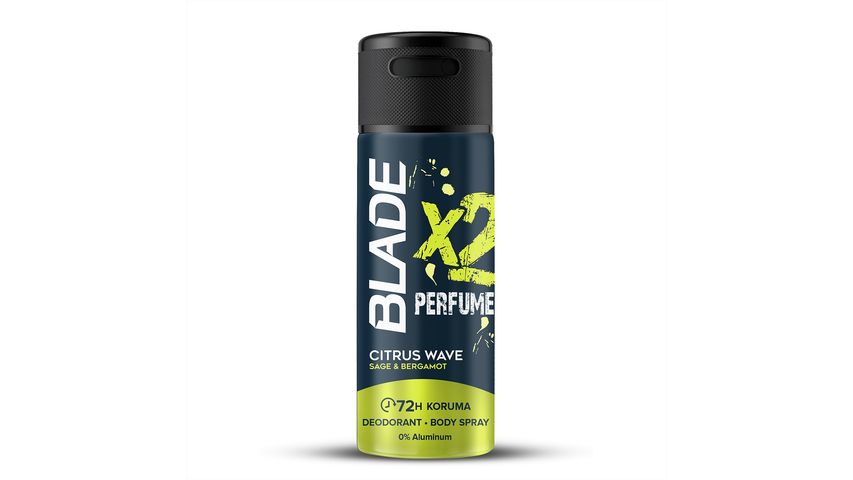 Blade Perfume Series Citrus Wave Men's Deodorant 150 ml