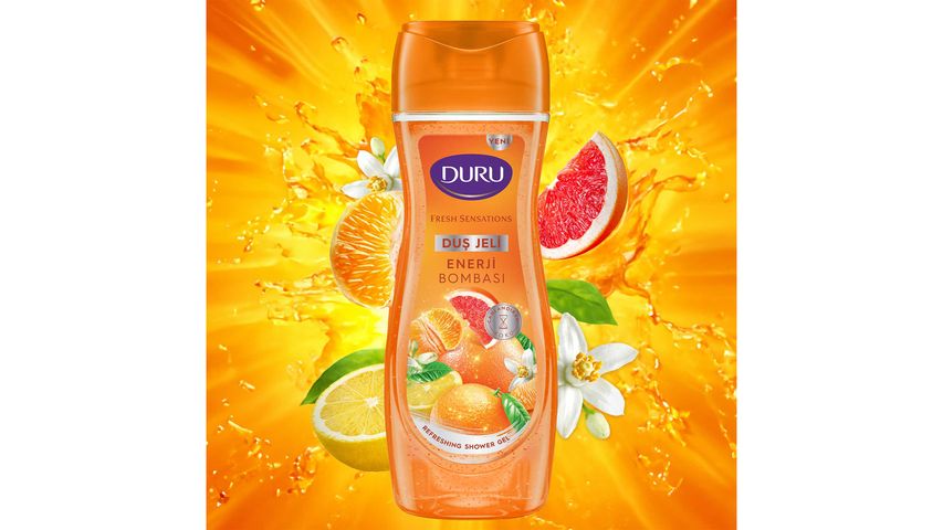 Duru Fresh Sensations Enerji Bombası Duş Jeli 650 ml