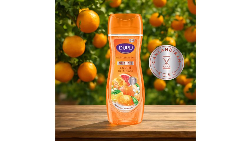 Duru Fresh Sensations Enerji Bombası Duş Jeli 650 ml