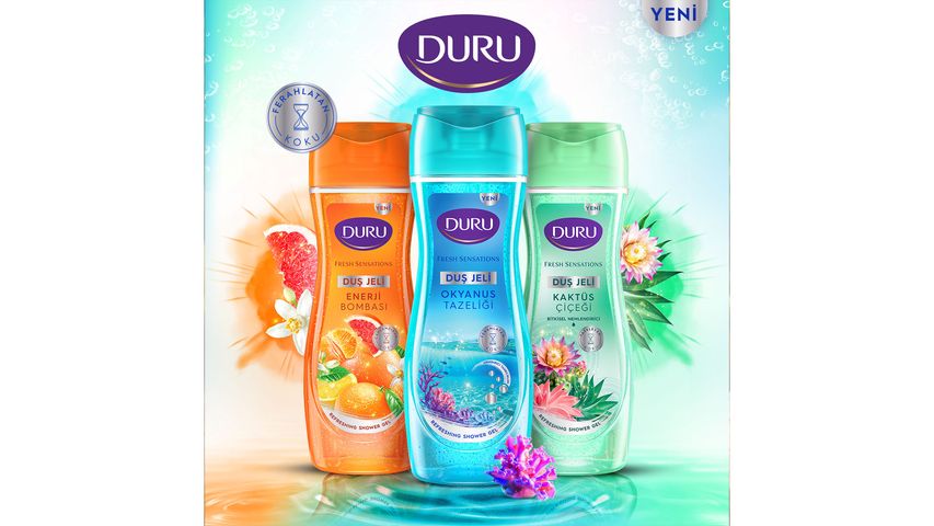 Duru Fresh Sensations Enerji Bombası Duş Jeli 650 ml