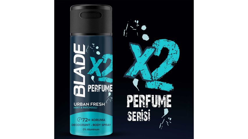 Blade Perfume Series Urban Fresh Men's Deodorant 150 ml