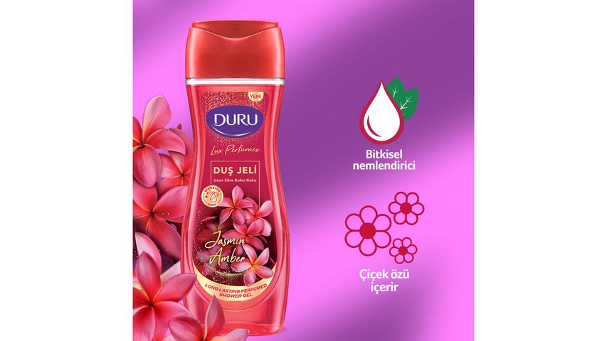 Duru Lux Perfumes Jasmin Amber Duş Jeli 650 ml