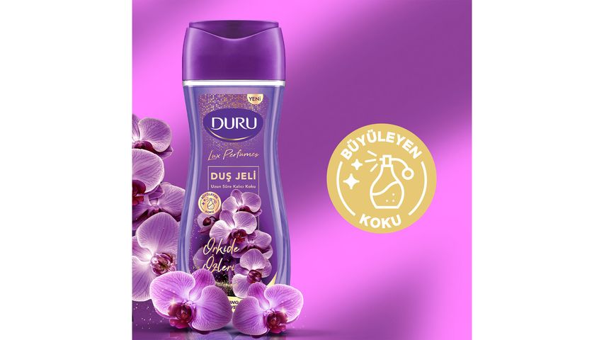 Duru Lux Perfumes Orkide Çiçeği Duş Jeli 650 ml