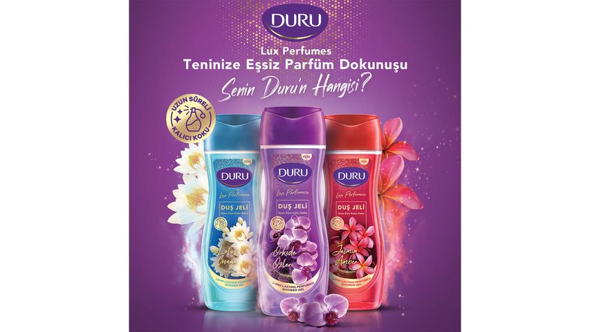 Duru Lux Perfumes Orkide Çiçeği Duş Jeli 650 ml