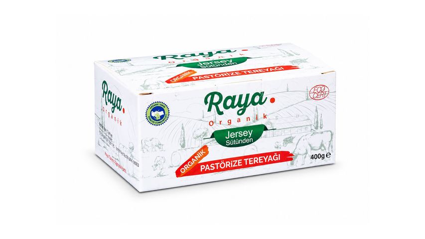 Raya Organik Pastörize Tereyağı 400 g