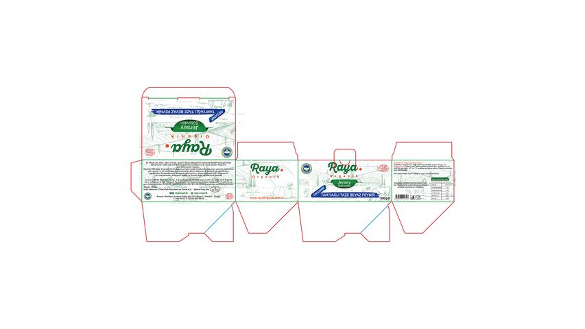 Raya Organik Tam Yağlı Taze Beyaz Peynir 300 g