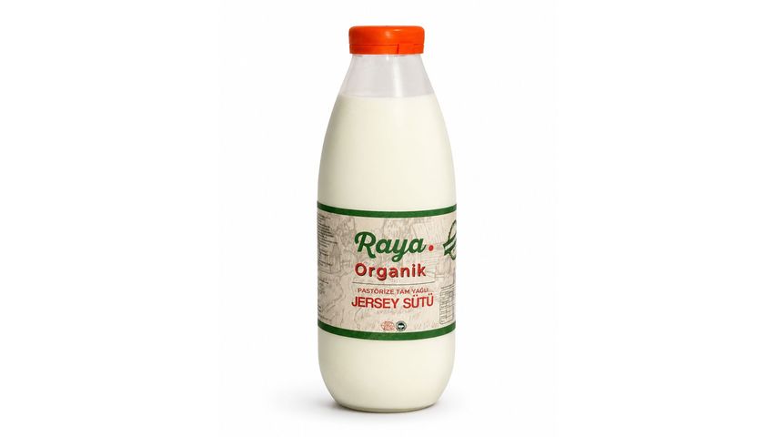 Raya Organik Pastörize Tam Yağlı Jersey Sütü 1000 ml