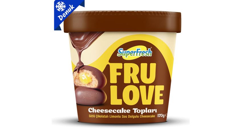 SuperFresh Frulove Limonlu Cheesecake Topları 170 g