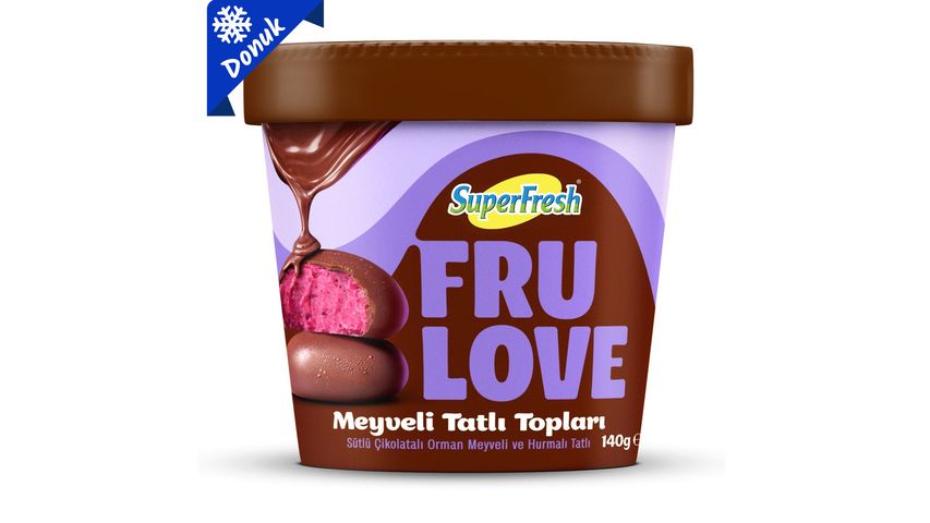 SuperFresh Frulove Orman Meyveli & Hurmalı Tatlı Topları 140 g
