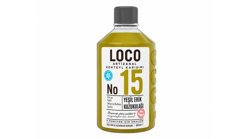 Loco No:15 Yeşil Erik Kuzukulağı 450 ml