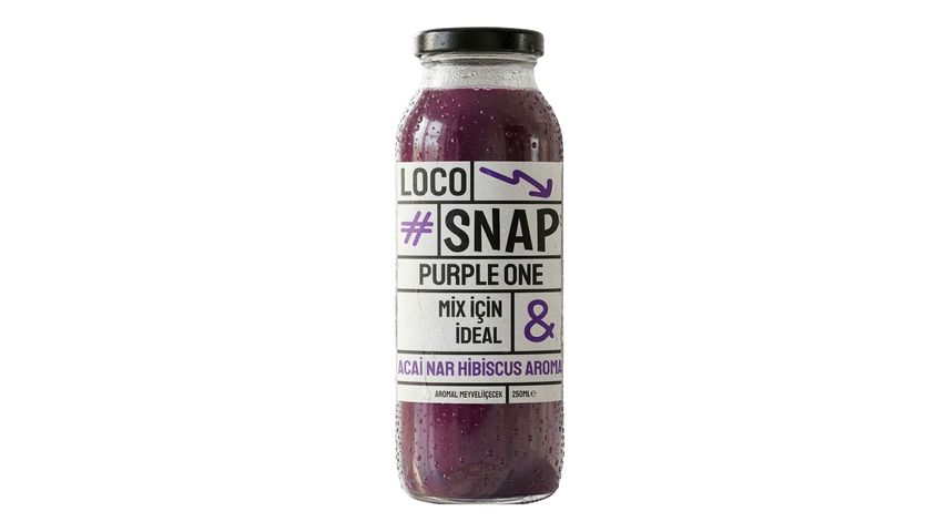 Loco Snap Purple One Açaí Nar Hibiskus 250 ml