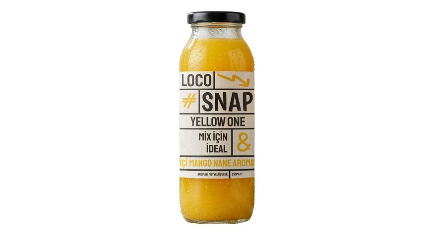 Loco Snap Yellow One Liçi Mango Nane 250 ml