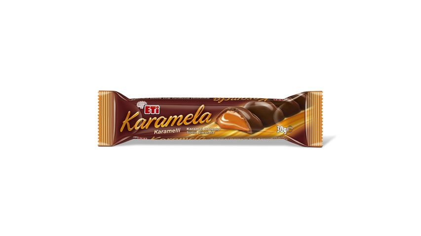Eti Karamela Karamel Dolgulu Sütlü Çikolata 30 g