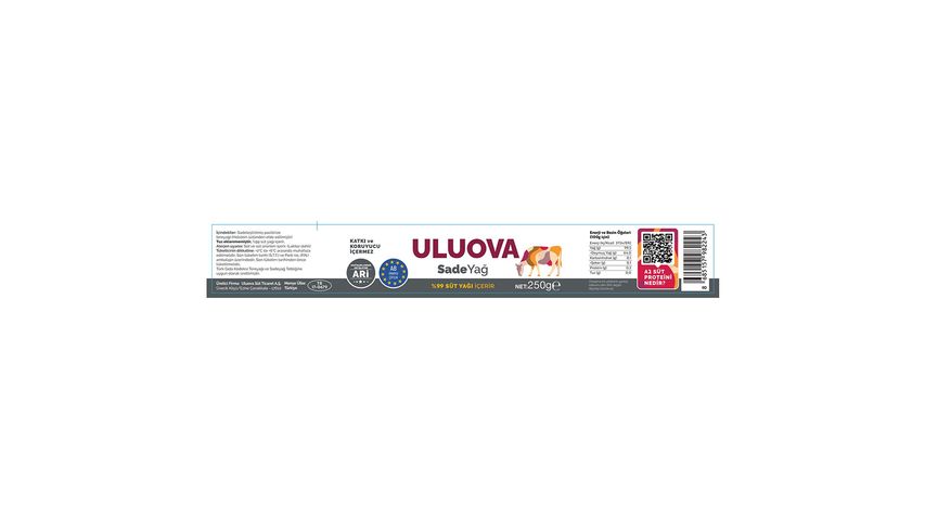 Uluova Clarified Butter 250 g
