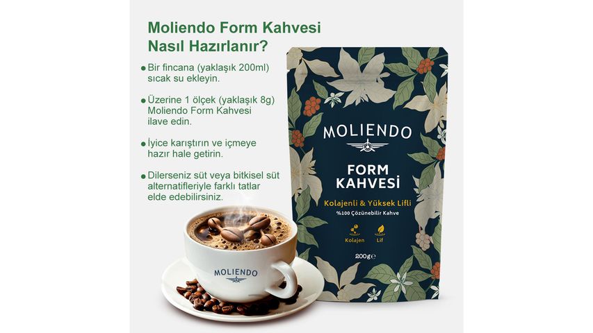 Moliendo Form Kahvesi Çözünebilir Kahve 200 g