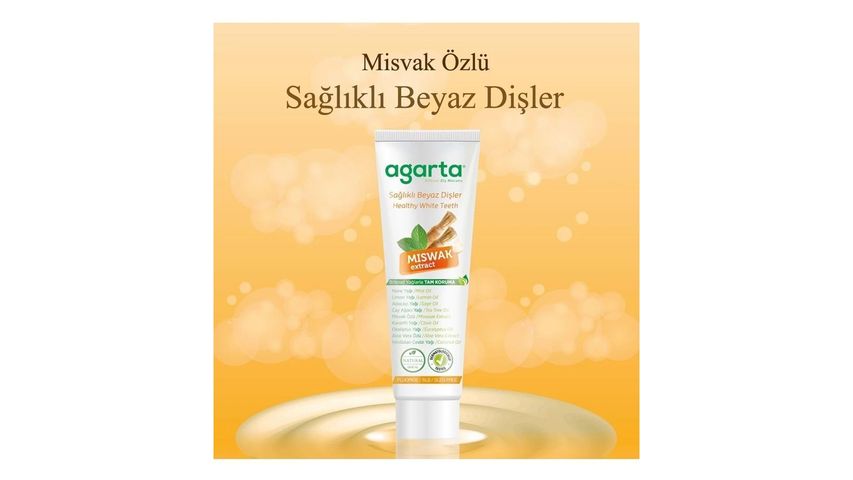 Agarta Misvak Özlü Doğal Diş Macunu 100 ml