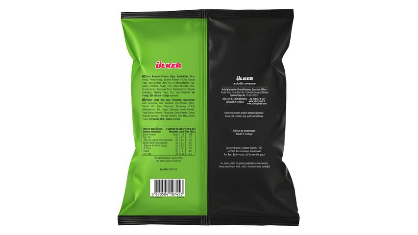 Ülker Go Ahead Taco Aromalı Protein Cipsi 55 g