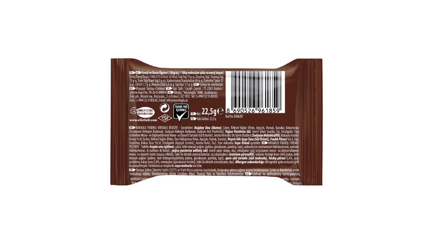 Eti Petit Beurre Kakaolu Fındık Kremalı Bisküvi 22.5 g