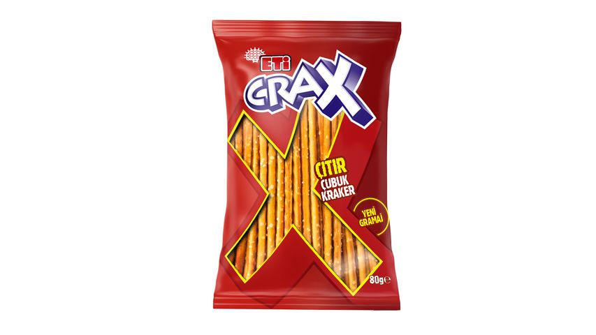Eti Crax Sade Çubuk Kraker 80 g
