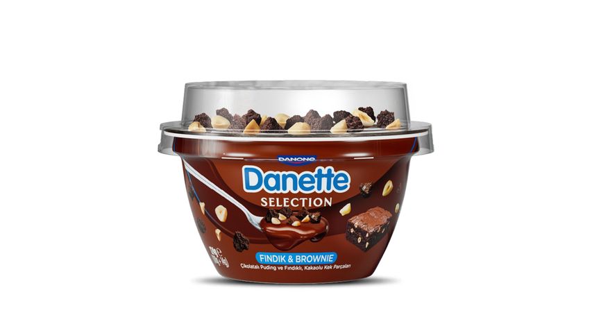 Danette Selection Fındık & Brownie 124 g