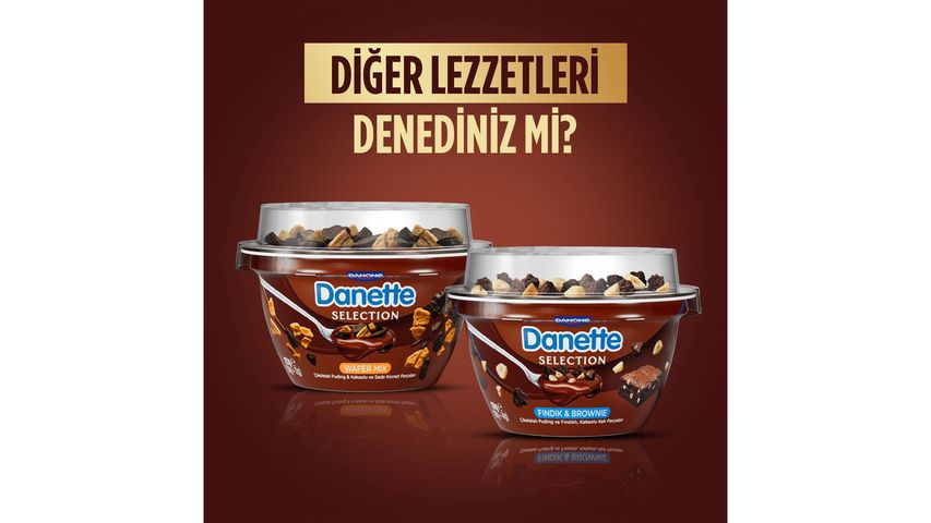 Danette Selection Antep Fıstığı & Baklava Parçaları 122 g