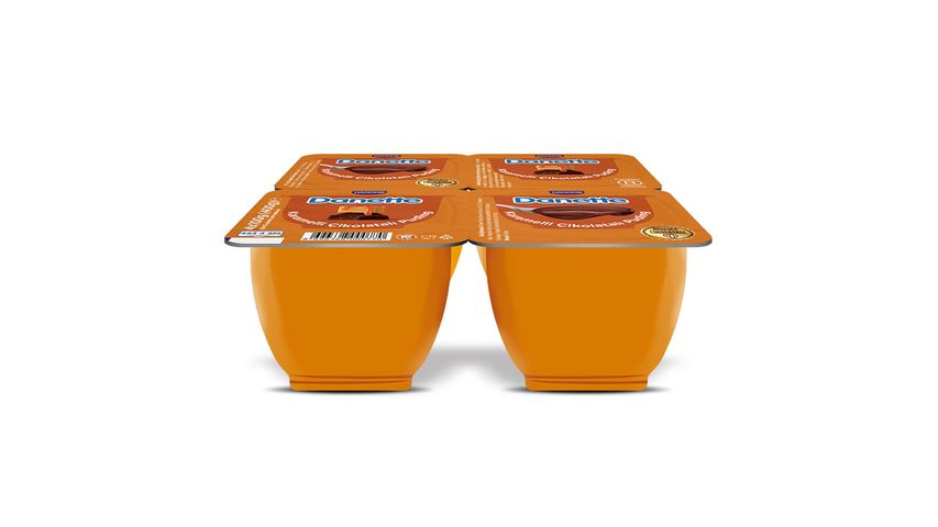 Danette Caramel Chocolate Pudding 4 × 100 g