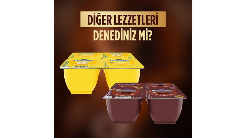 Danette Caramel Chocolate Pudding 4 × 100 g