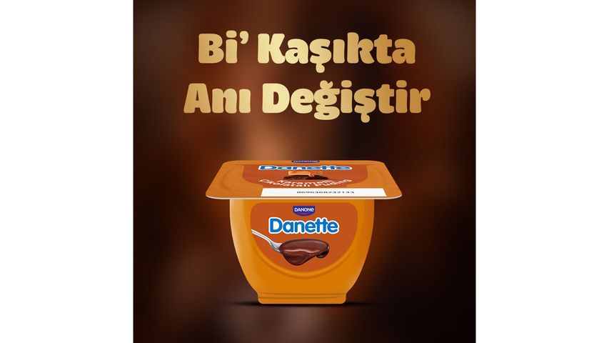 Danette Caramel Chocolate Pudding 4 × 100 g