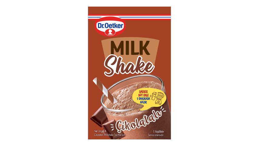 Dr. Oetker Çikolatalı Milkshake 24 g