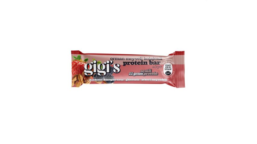 Gigis Forest Berry Collagen Protein Bar 40 g