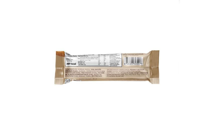 Gigis Peanut Collagen Protein Bar 50 g
