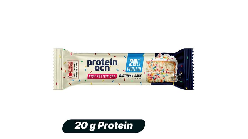 Protein Ocn Birthdaycake Aromalı High Protein Bar 50 g
