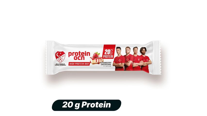 Protein Ocn Çilek Aromalı High Protein Bar 50 g