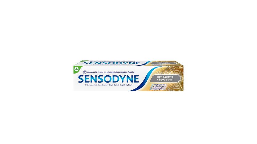 Sensodyne Tam Koruma Beyazlatıcı Diş Macunu 50 ml