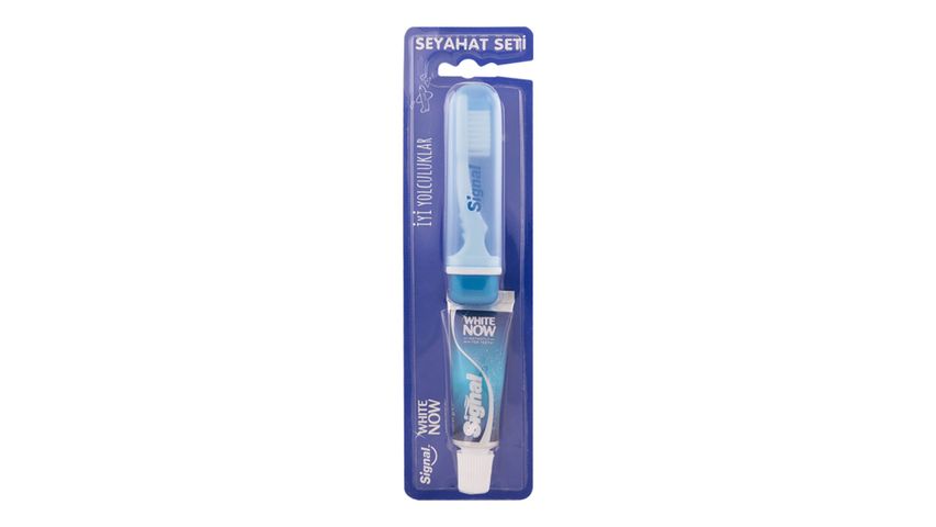 Signal Diş Macunu Seyahat Seti + Fırça 39 g