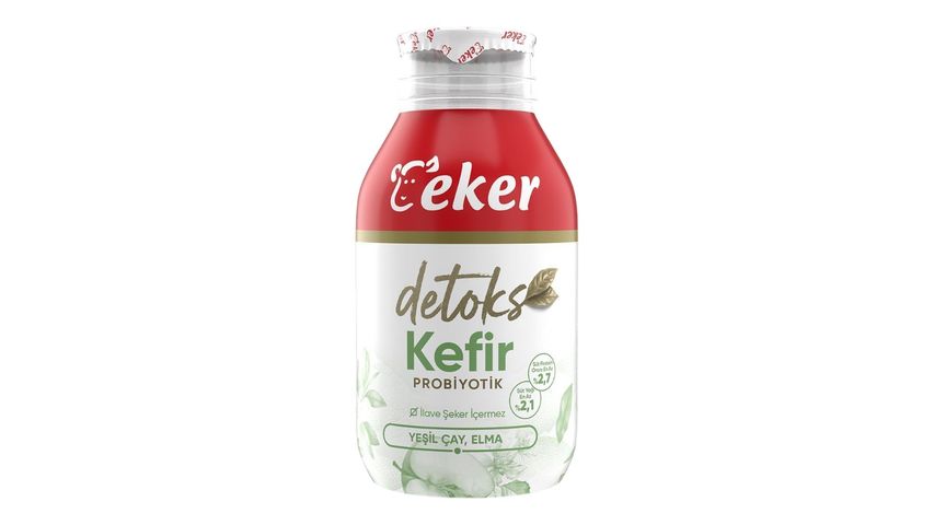 Eker Yeşil Çay & Elma Probiyotik Kefir 290 ml