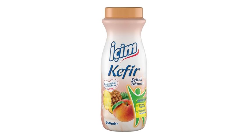 İçim Şeftali & Ananas Kefir 250 ml