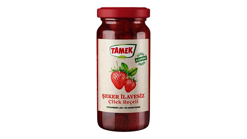 Tamek Strawberry Jam 290 g without added sugar
