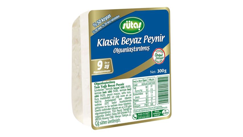 Sütaş Koyun Beyaz Peynir 300 g