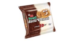 Eti Burçak Sütlü Kremalı Yulaflı Bisküvi 3x100 g